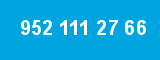 952 111 27 66 952 111 27 66